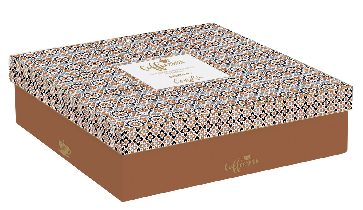 Set 6 tazzine GEOETHNIC