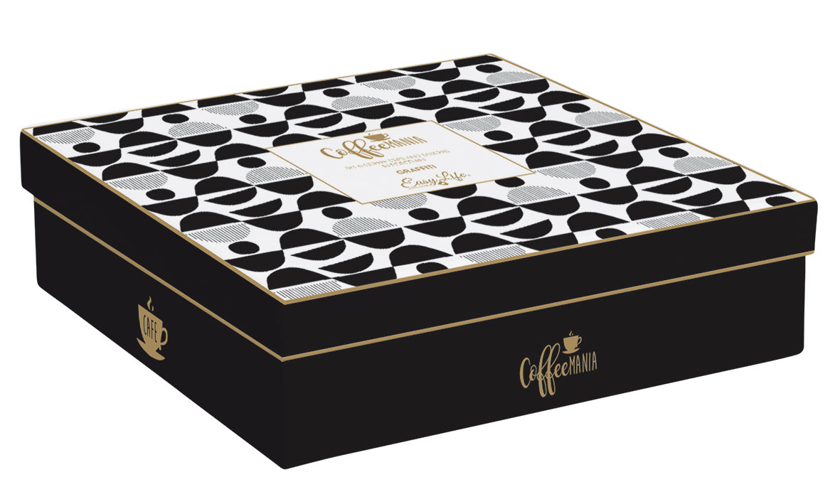 Set 6 tazzine Graffiti