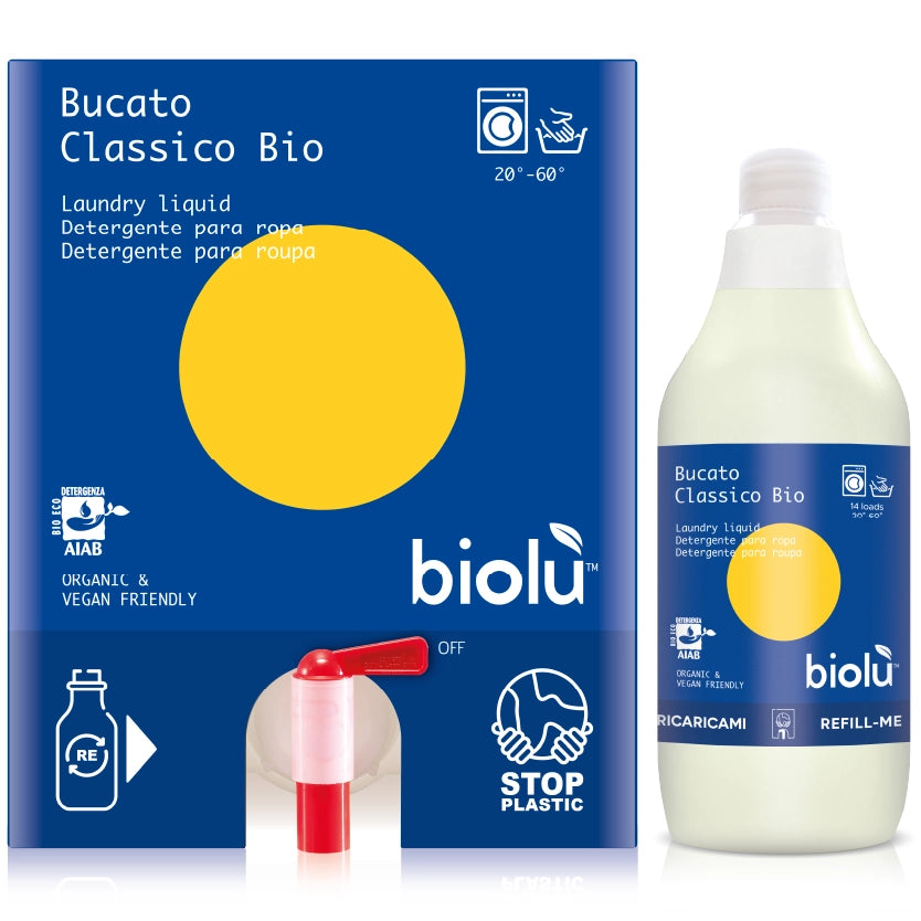 BUCATO CLASSICO BIO Detersivo ecologico lavatrice 1 Litro