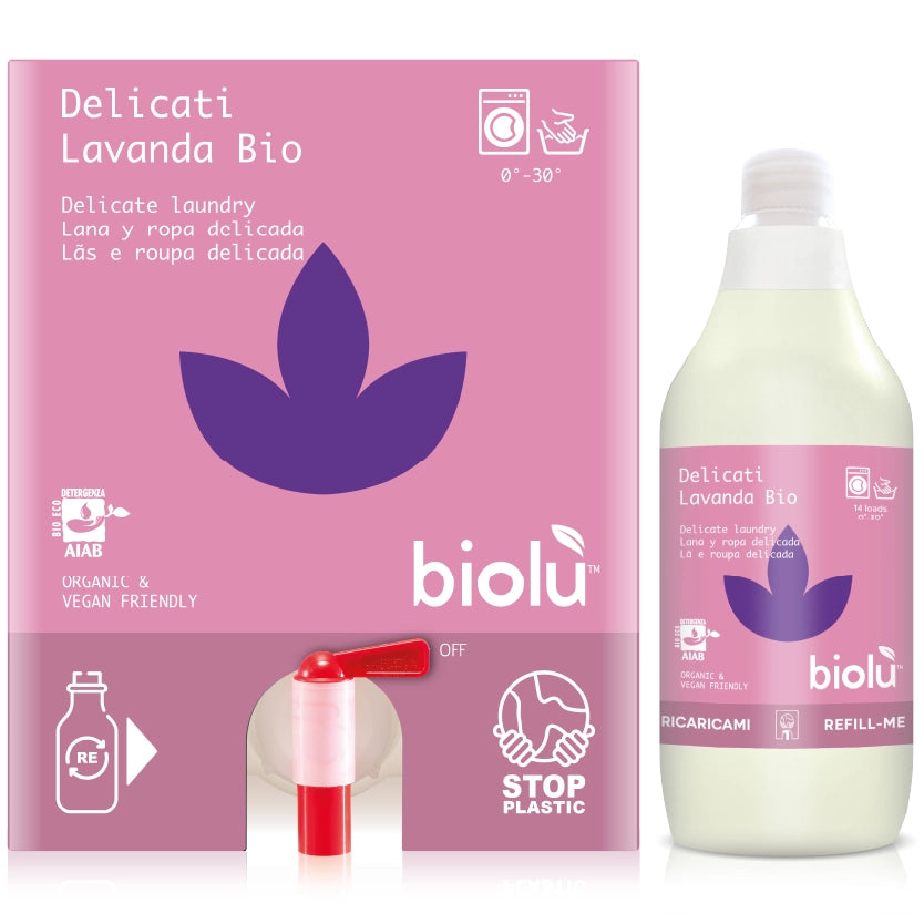 DELICATI LAVANDA BIO Detersivo ecologico per capi delicati 1 Litro