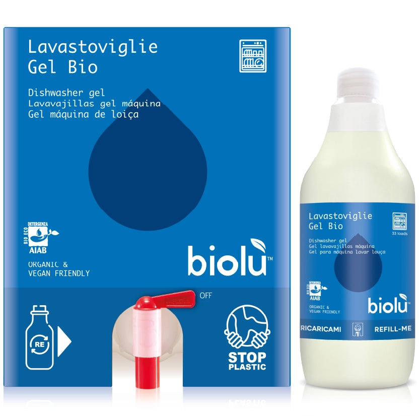 GEL LAVASTOVIGLIE BIO Detersivo lavastoviglie ecologico 1 Litro