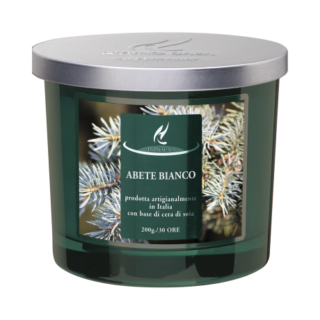 Candela profumata Abete Bianco 200gr