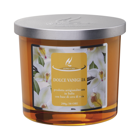 Candela profumata Dolce Vaniglia 200gr