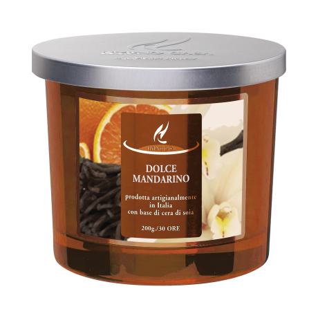 Candela profumata Dolce Mandarino 200gr