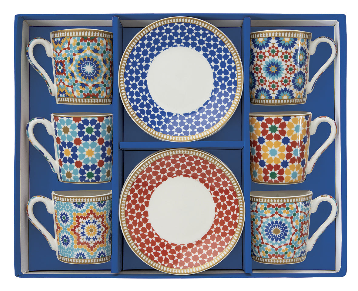 Set 6 tazzine MARRAKECH