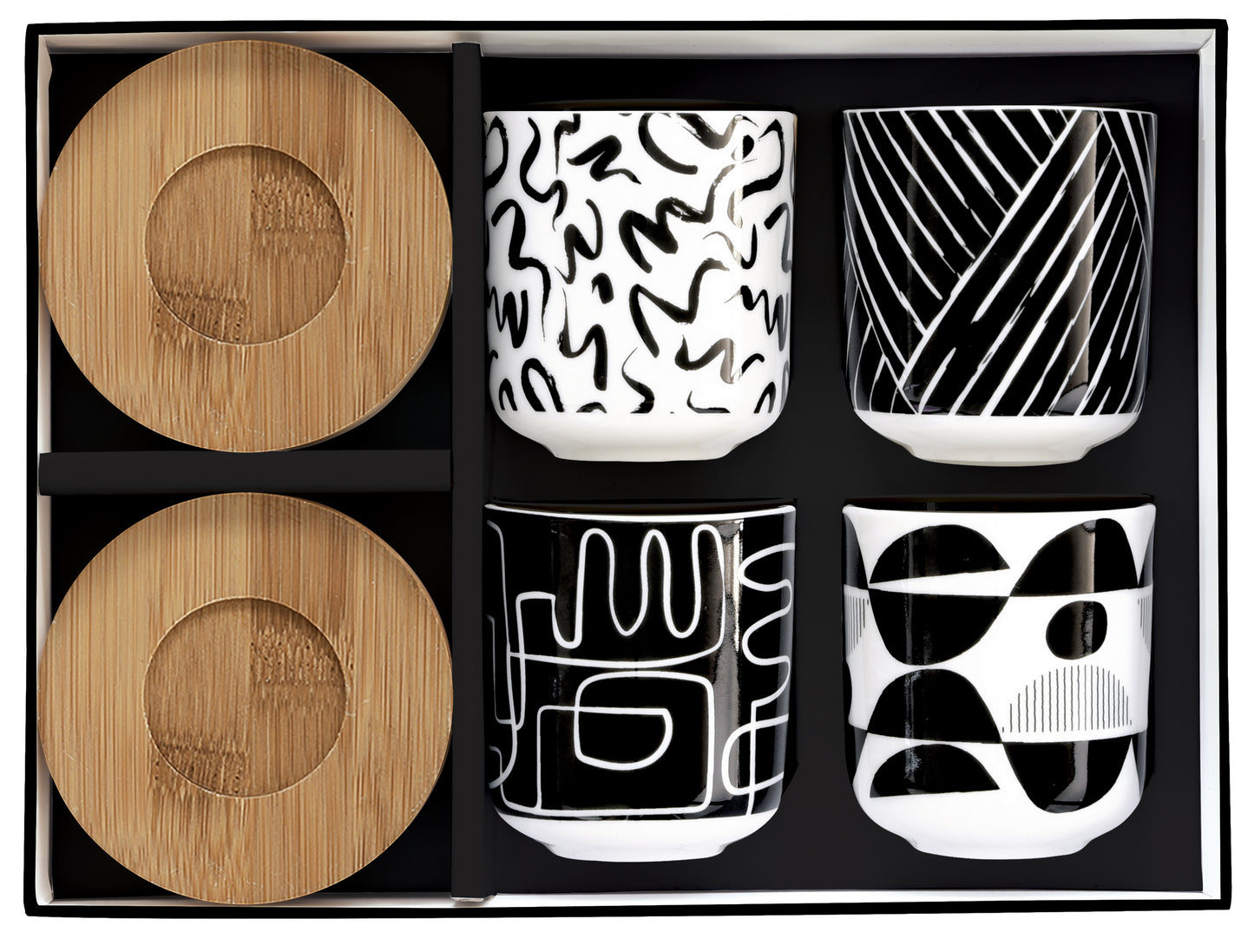 Set 4 bicchierini caffè GRAFFITI