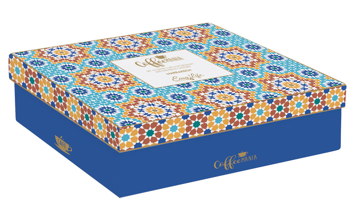 Set 4 bicchierini caffè MARRAKECH