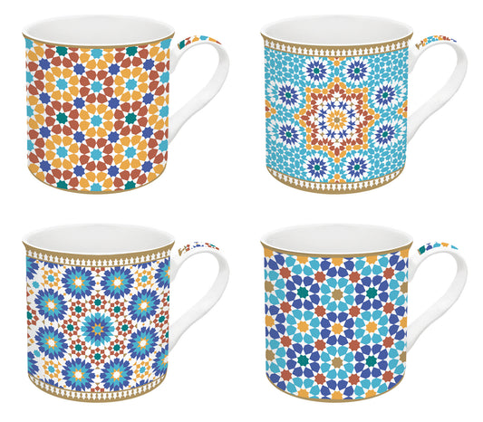 Set 4 mug MARRAKECH
