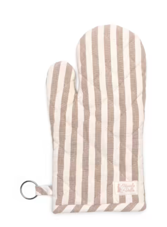 Guanto forno a Righe Beatrice in Cotone 19x32 cm