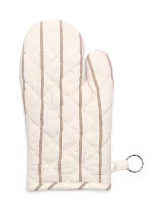 Guanto forno a Righe Beatrice in Cotone 19x32 cm