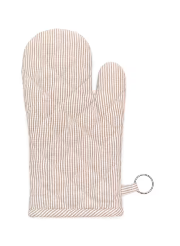 Guanto forno a Righe Beatrice in Cotone 19x32 cm